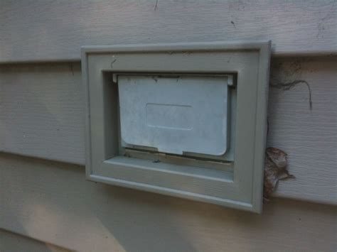 outdoor receptacle box for siding